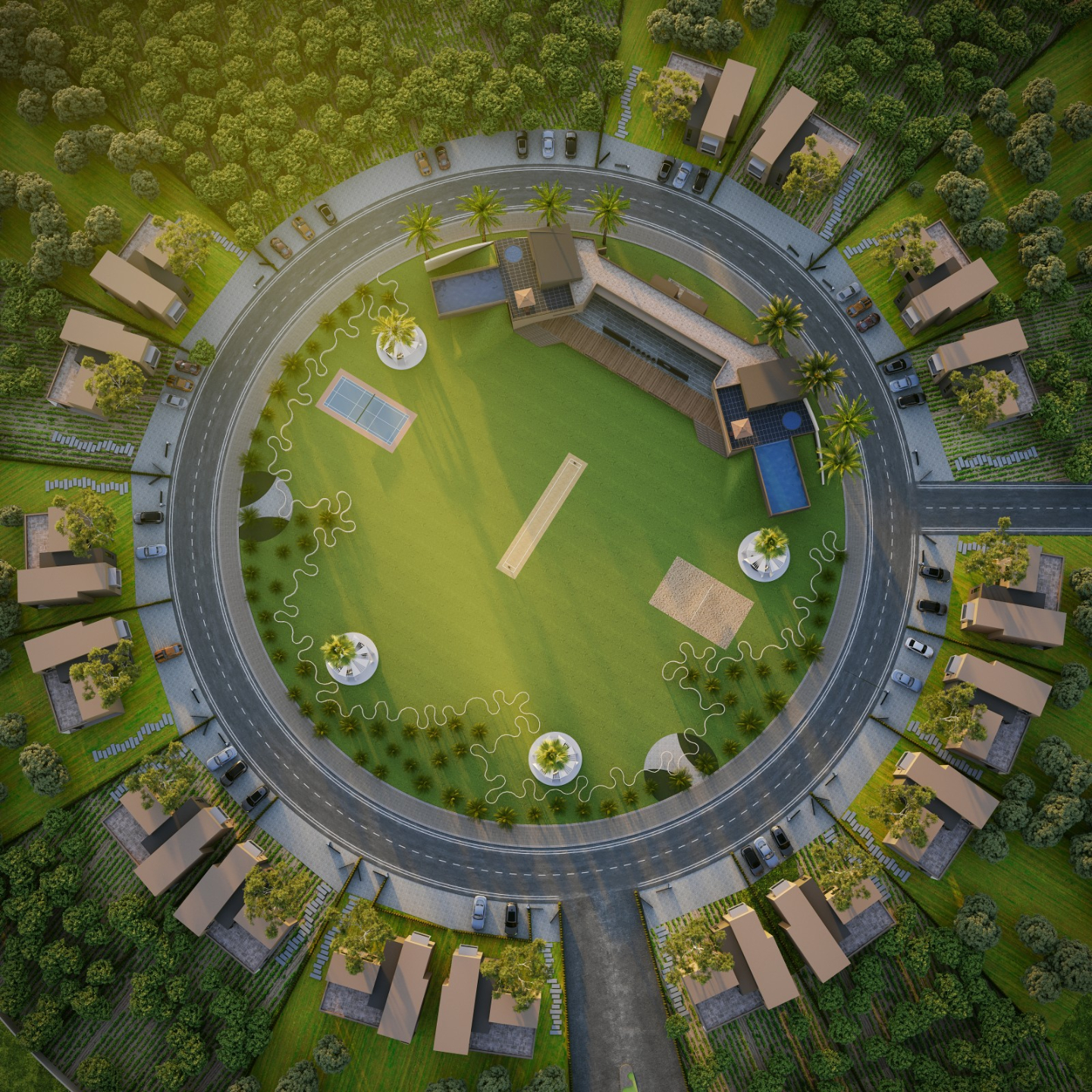 Palm Lagoons - Gujarat, India